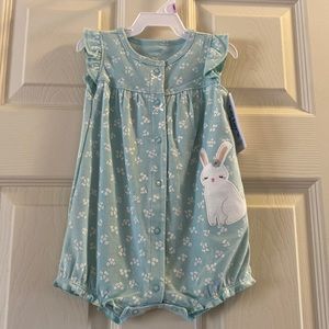 Carters button onsie